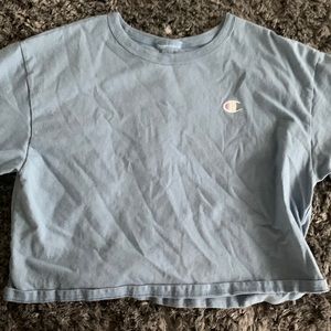 champion crop tee